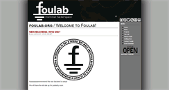 Desktop Screenshot of foulab.org